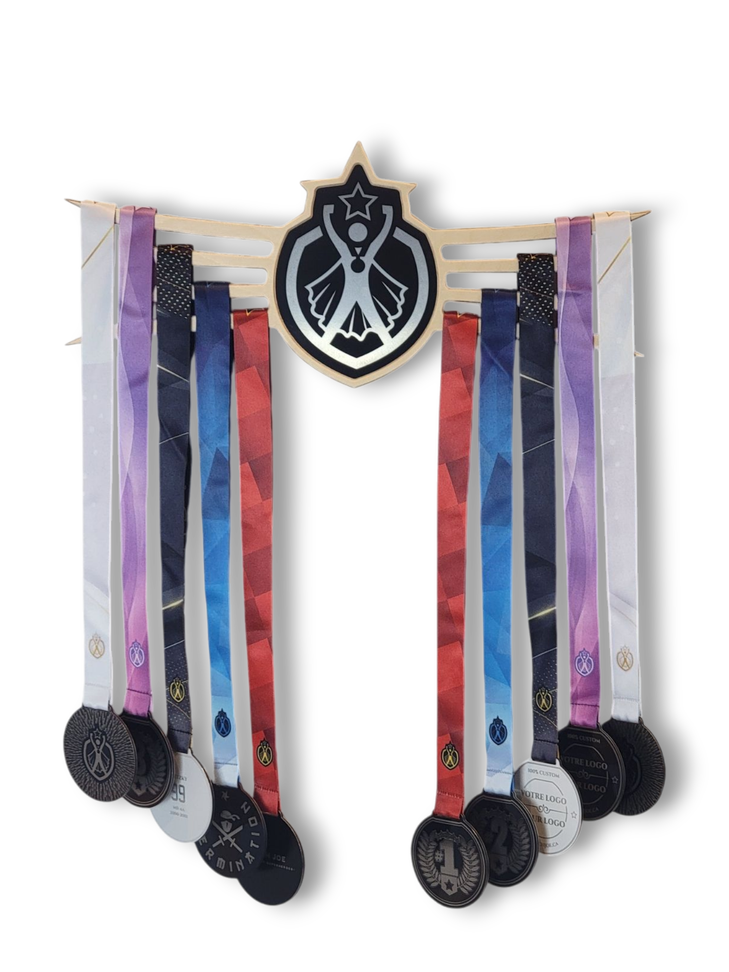 Support à médailles Champion